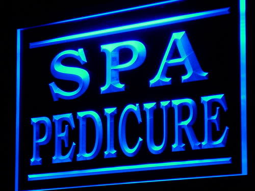 Spa Pedicure Shop Display Decor neon Light Sign